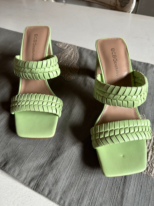 BCBGeneration - Green Fenda Butterfly Sandals