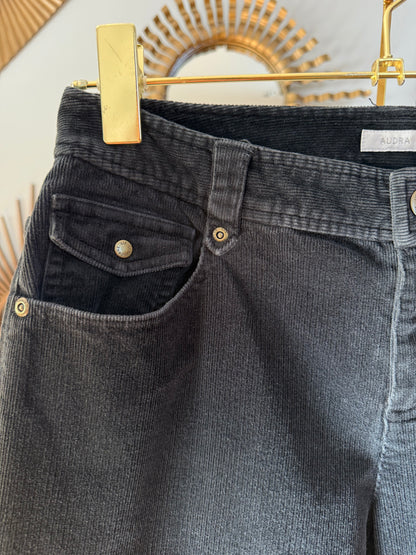 Liz Claiborne - Black Audra Corduroy Pants