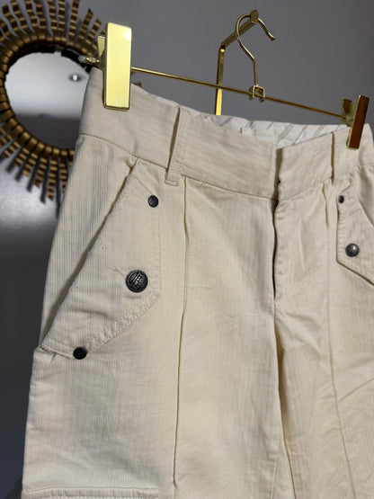 Diesel - Cream Cargo Shorts