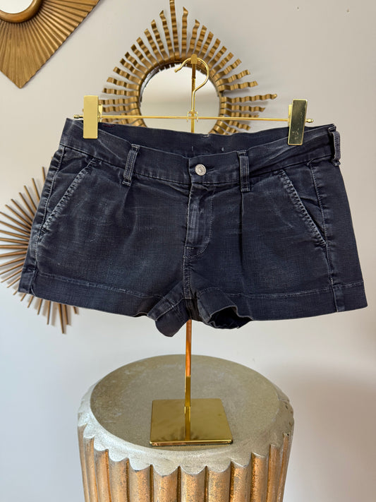 7 For All Mankind - Blue Denim Shorts