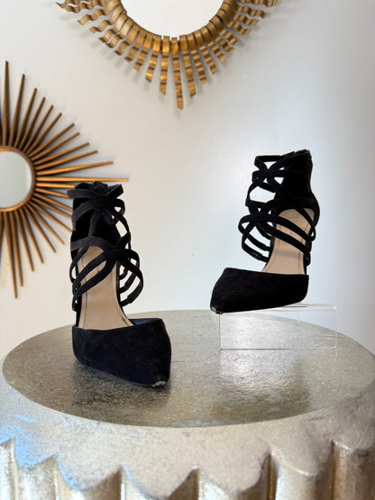 BCBGeneration - Black Cage Heels