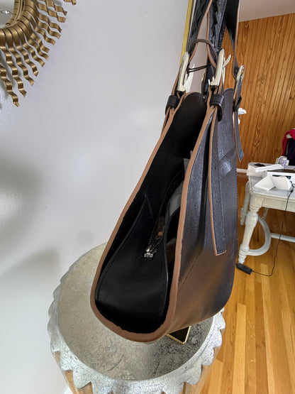 Velez - Black Leather Tote