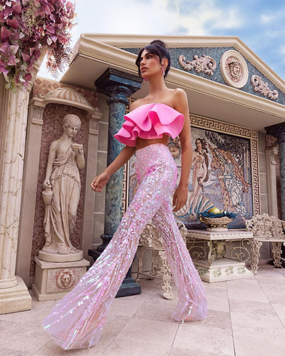 Eliya the Label - Pink Jeni Top & Alyce Pant Set