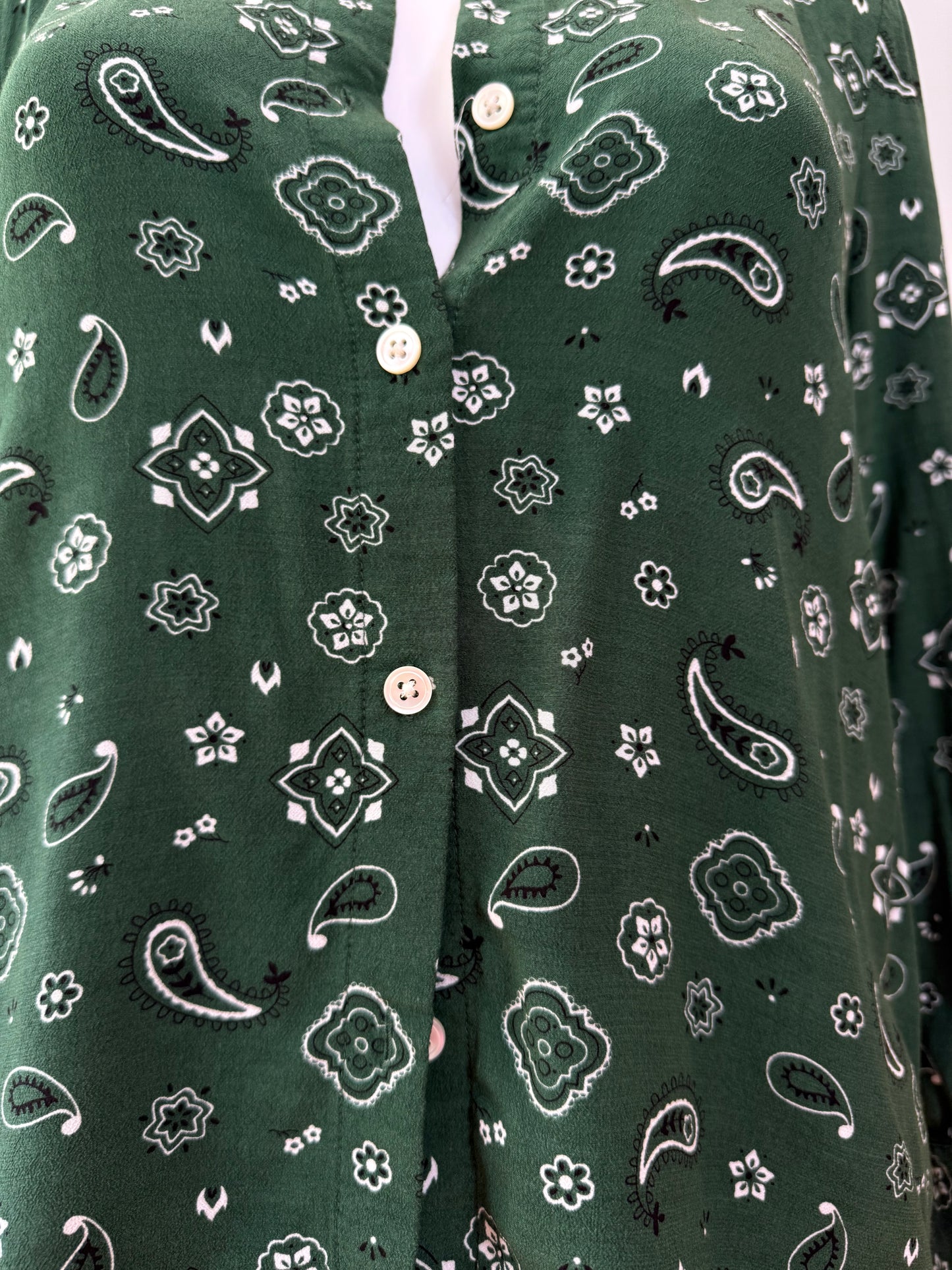 Rails - Green Jesabel Bandana Shirt