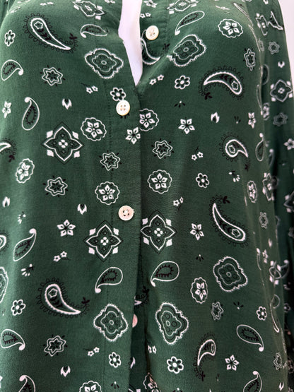 Rails - Green Jesabel Bandana Shirt