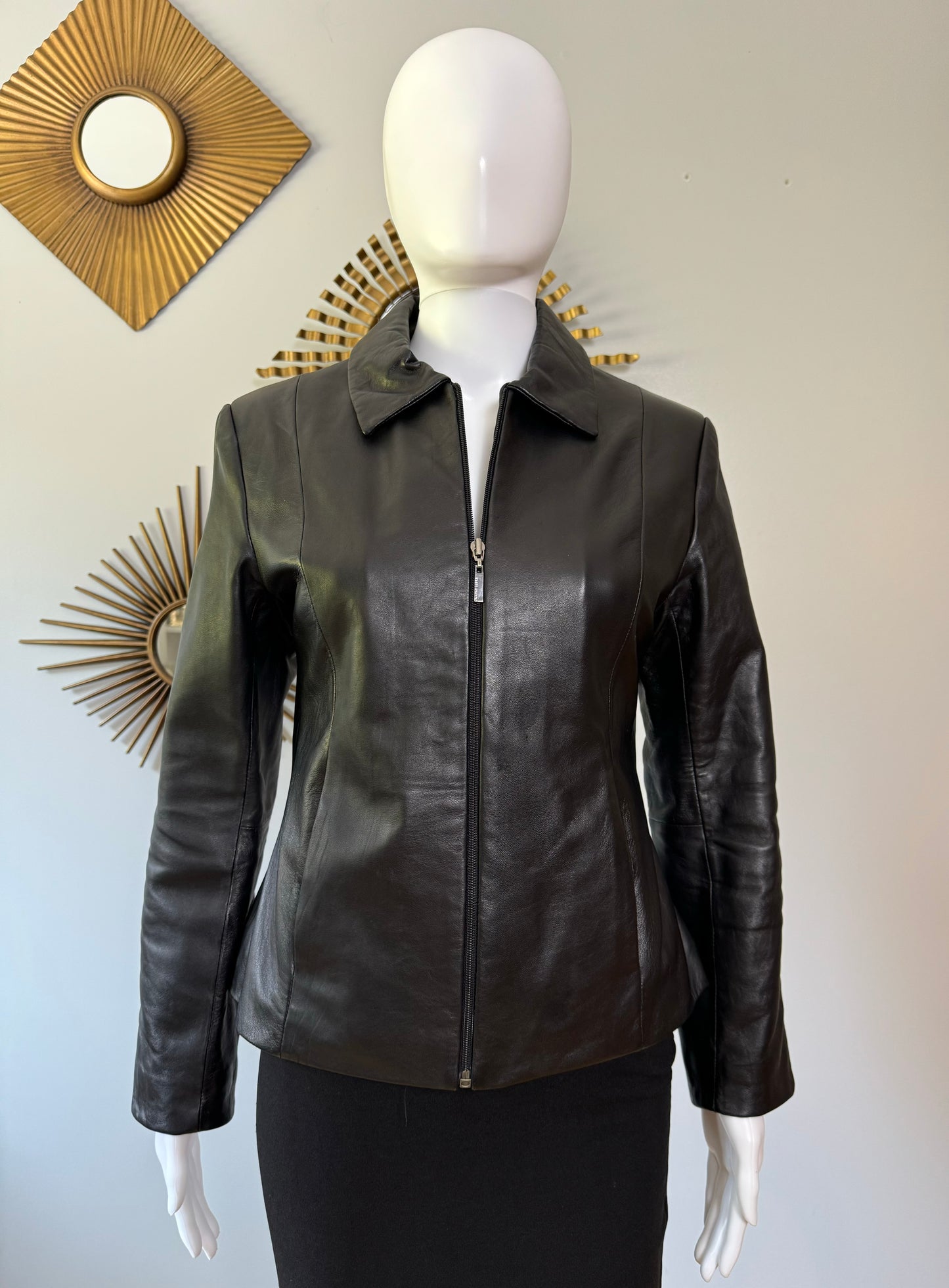 Wilsons Leather - Black Leather Jacket