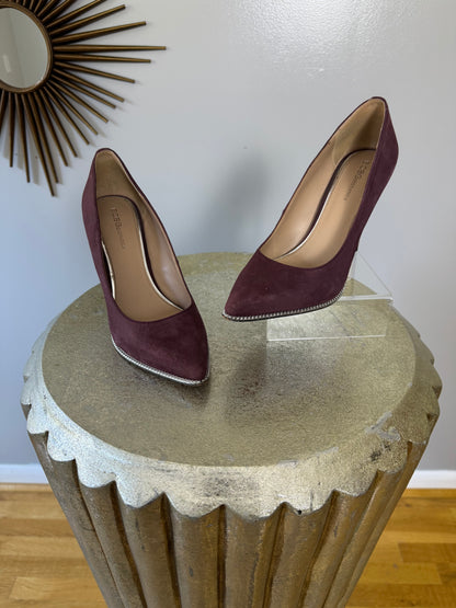 BCBGeneration - Wine Harleigh Suede Pump