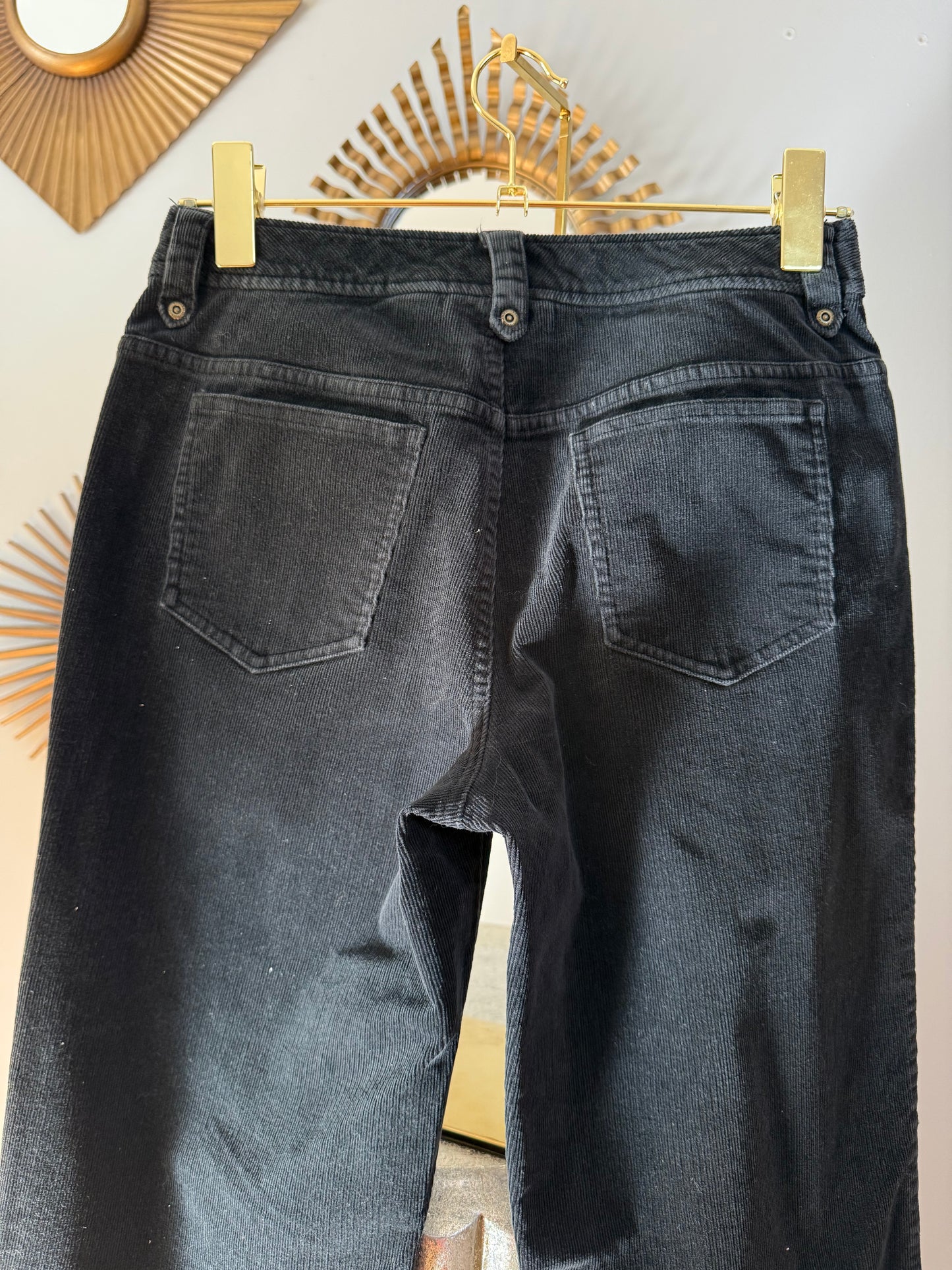 Liz Claiborne - Black Audra Corduroy Pants