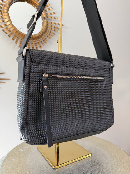 Police - Black Crossbody Multi-pocket Bag