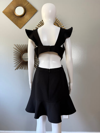 BCBGMaxAzria - Black Nicole Cutout Dress