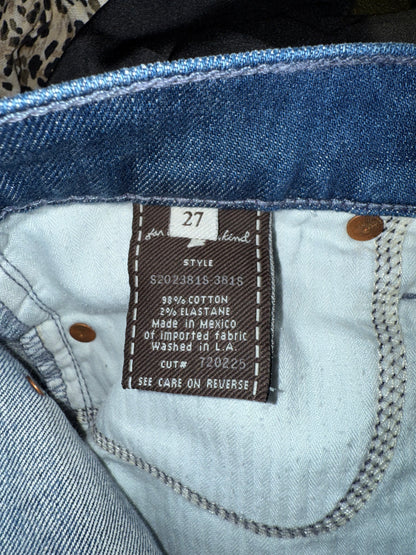 7 For All Mankind - Blue Denim Bermuda Shorts