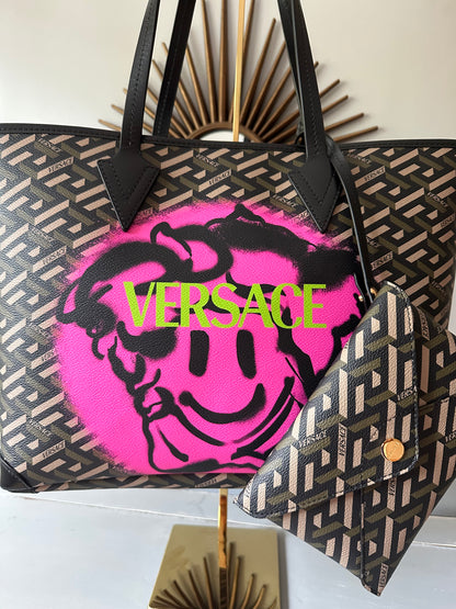 Versace - Medusa Smiley Tote Bag