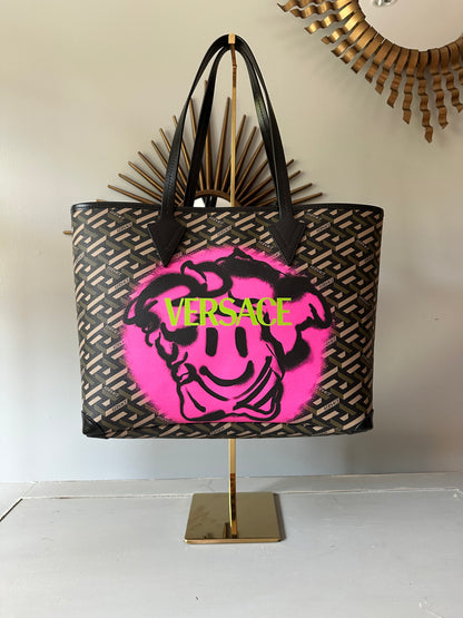 Versace - Medusa Smiley Tote Bag