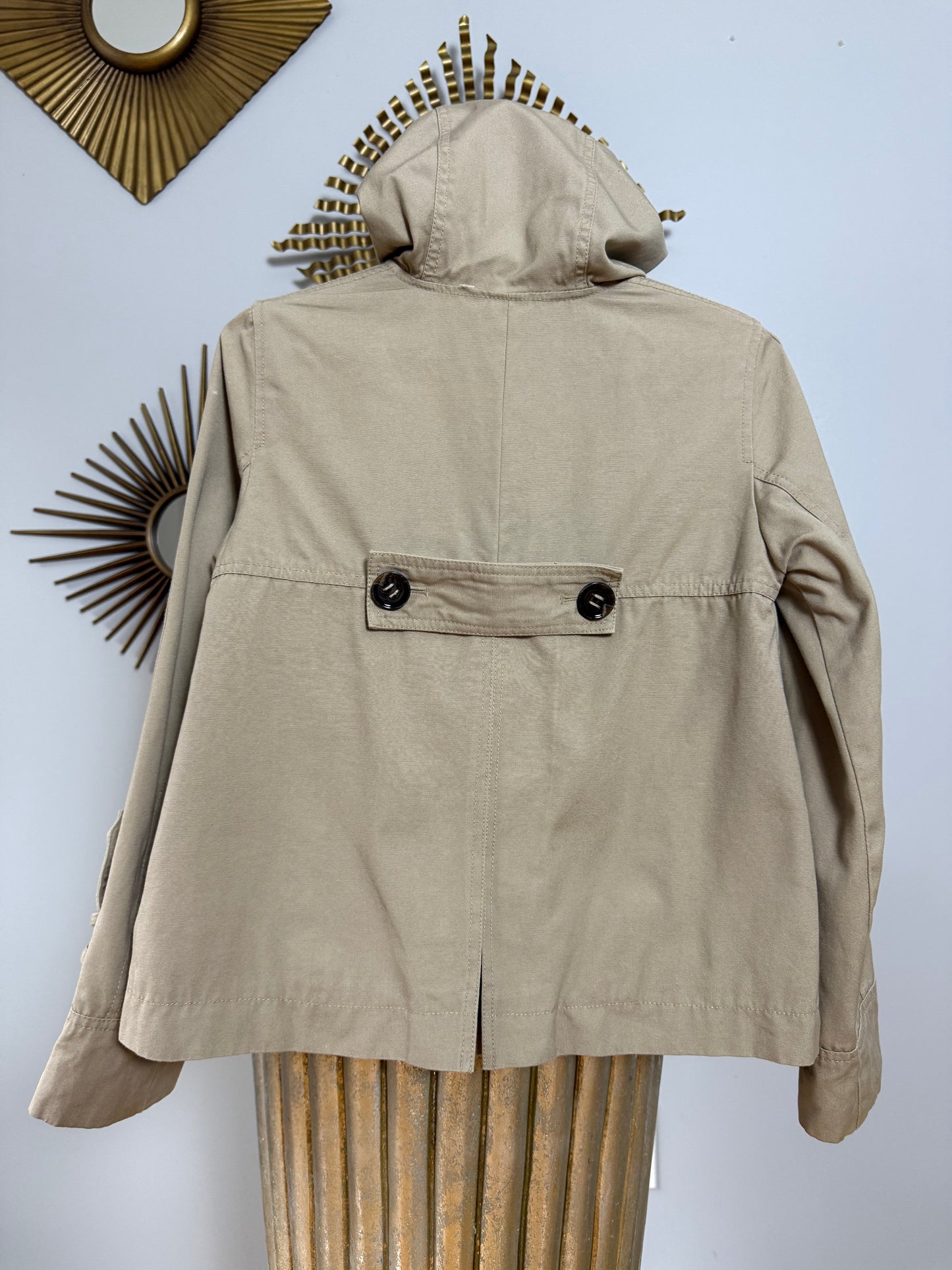 Kenneth Cole - Tan Swing Peacoat