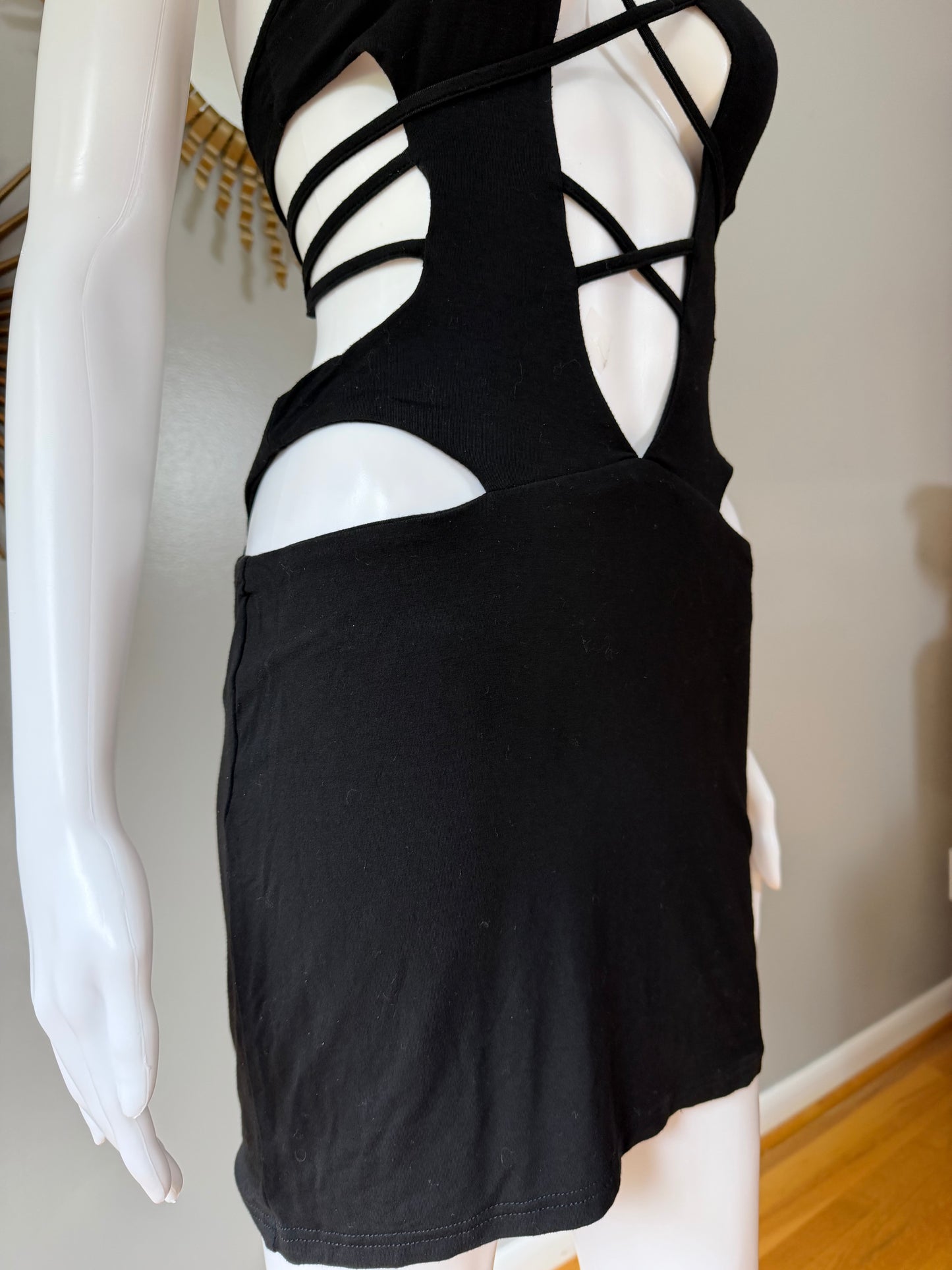 Superdown - Black Anastasia Cut out Mini Dress