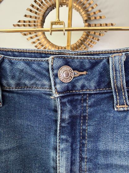 Guess - Blue Denim Pencil Skirt