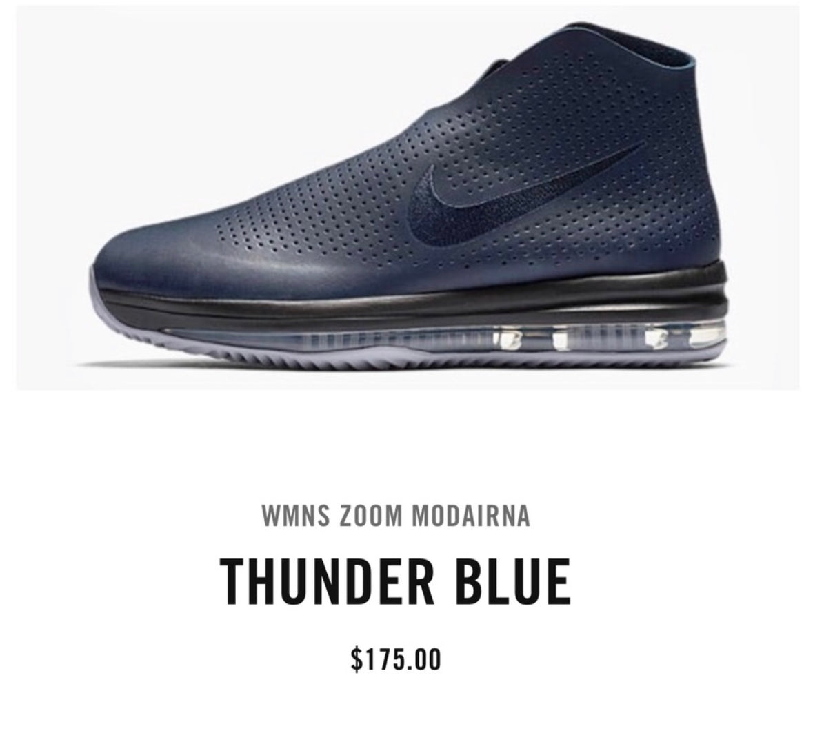 Nike - Thunder Blue Zoom Modairna
