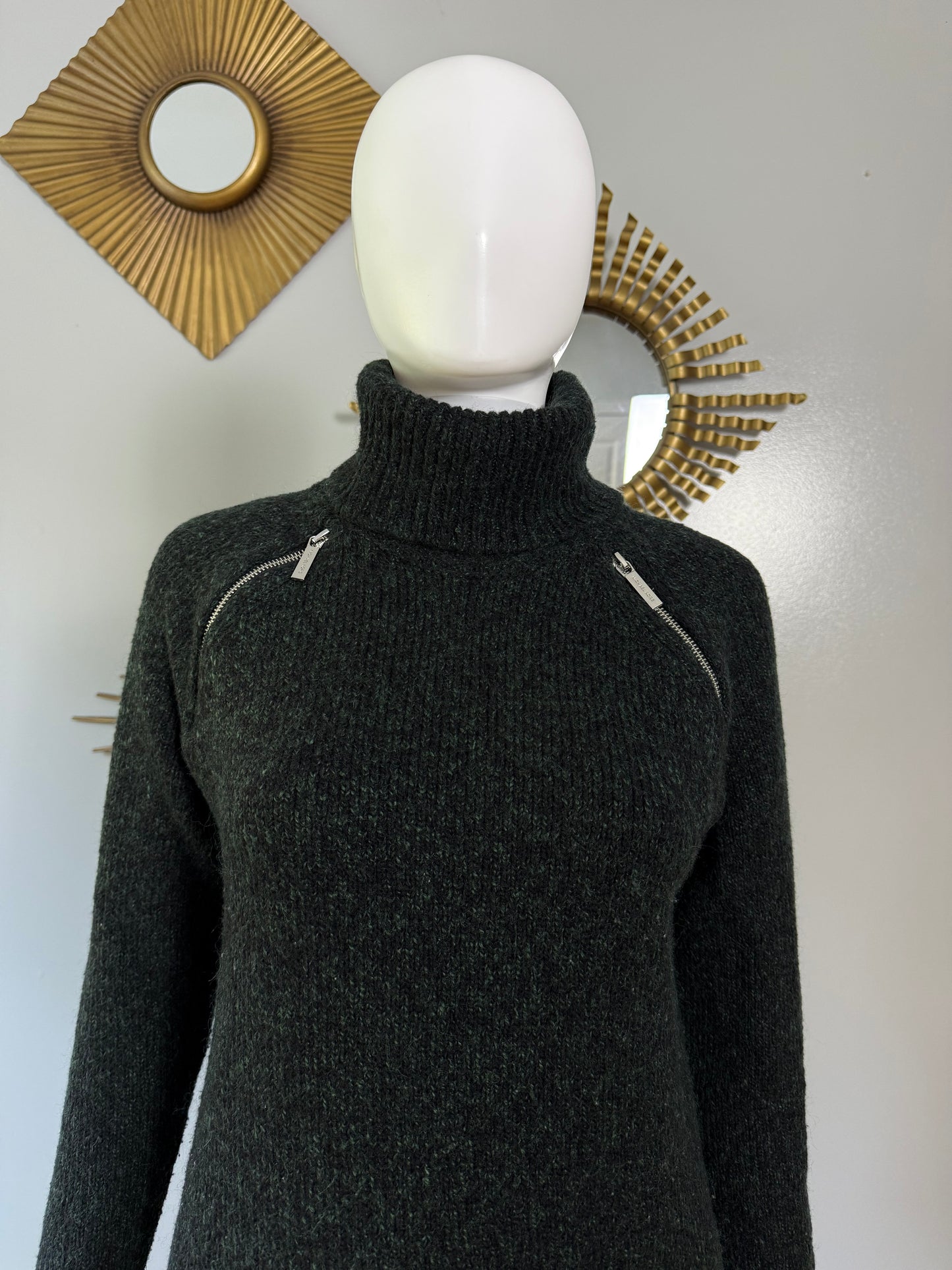 Michael Kors - Green Long Sleeve Sweater