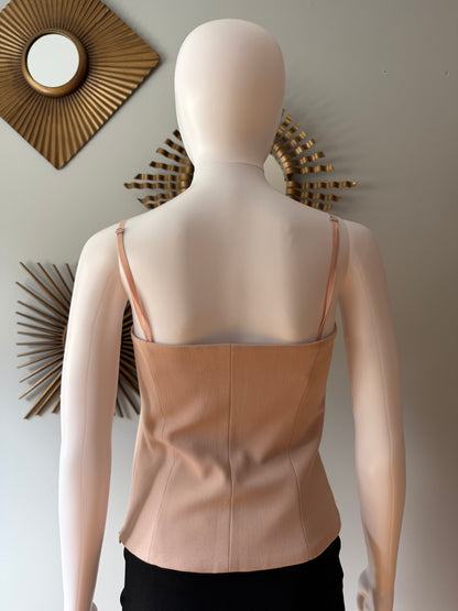 Zara - Peach Bustier Top