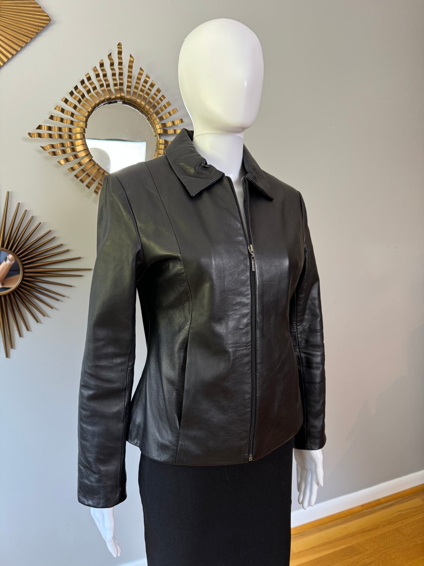 Wilsons Leather - Black Leather Jacket