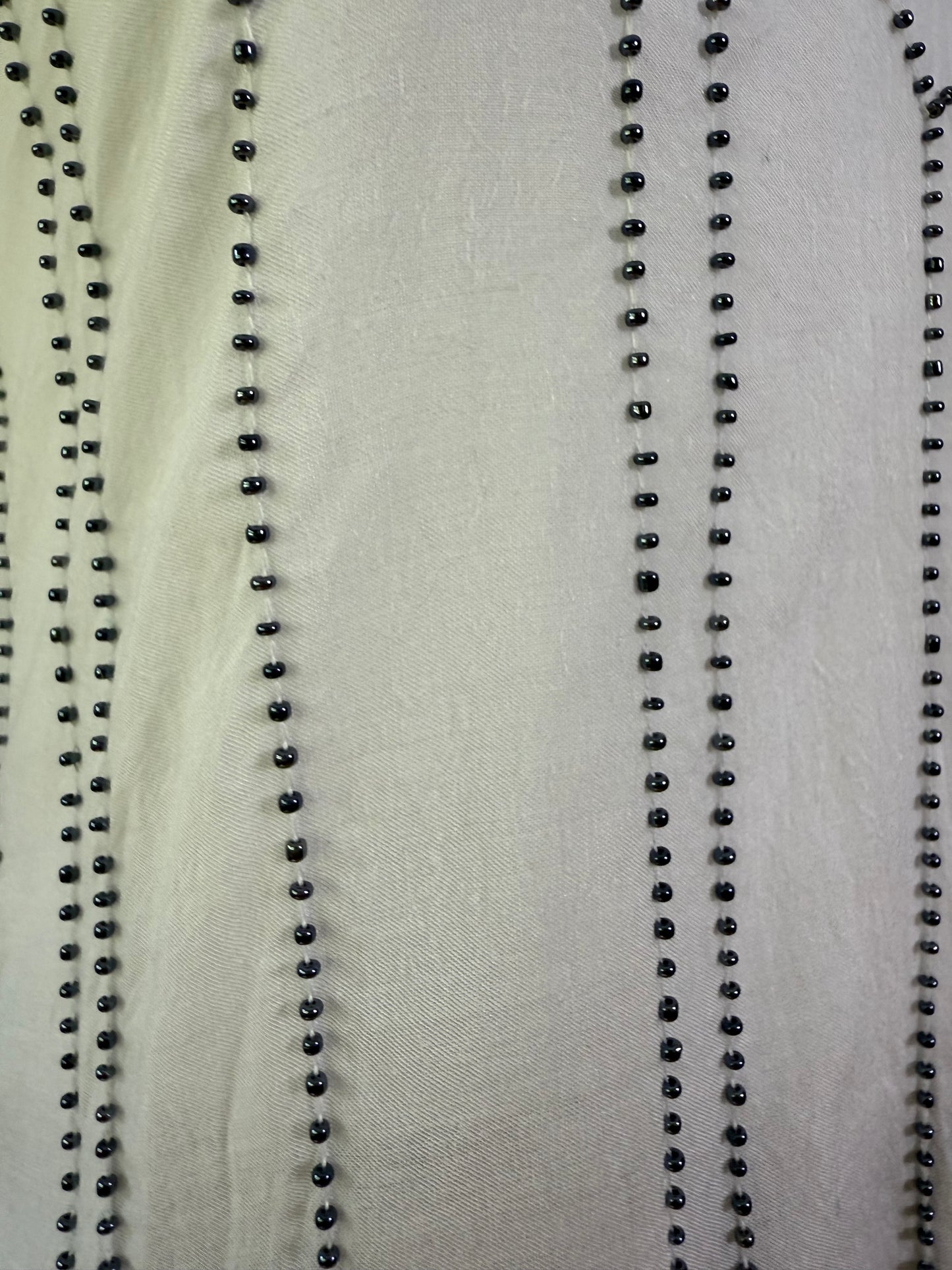 Milkshake- White Beaded Tank Top