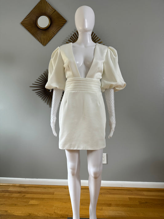 POSH MIA - White Viola Dress