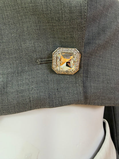 Nana Jacqueline - Grey Charloteen Jacket & Harper Skirt Set