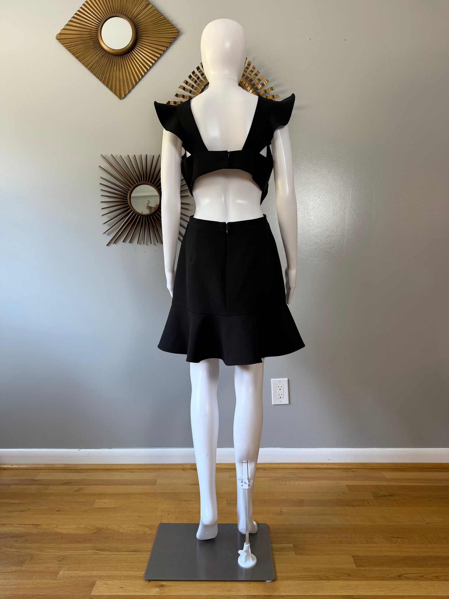 BCBGMaxAzria - Black Nicole Cutout Dress