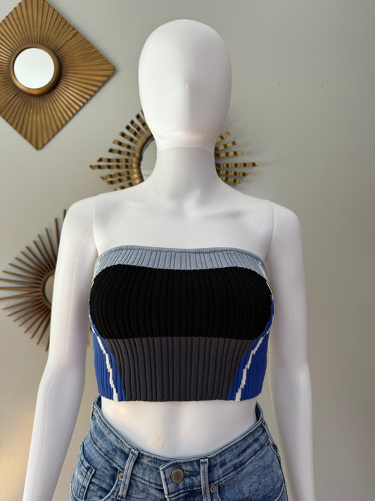 Magnlens - Multicolor Strapless Tube Top