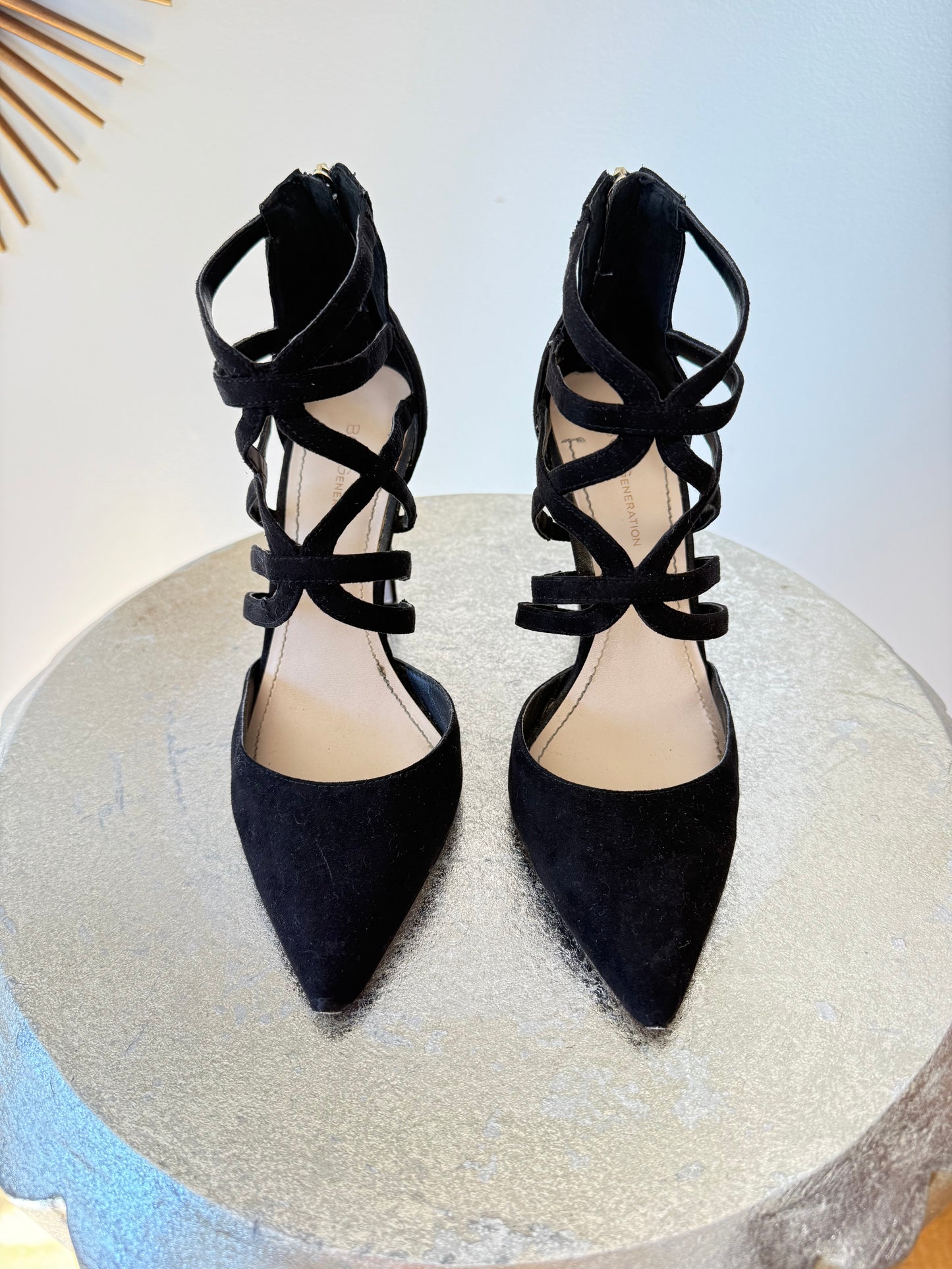 BCBGeneration - Black Cage Heels