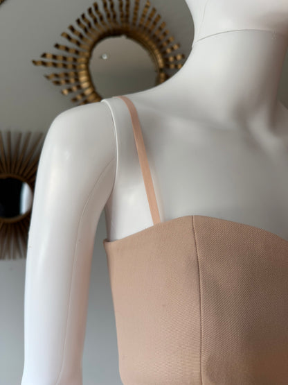 Zara - Peach Bustier Top