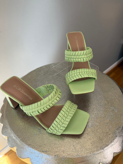 BCBGeneration - Green Fenda Butterfly Sandals