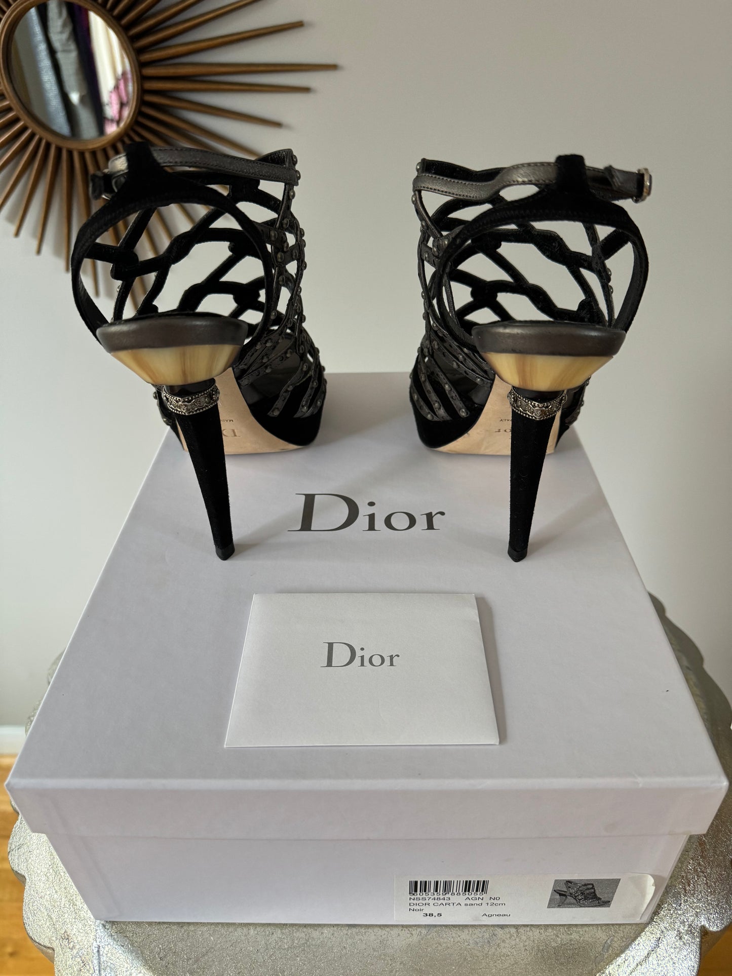 Christian Dior - 2009 Dior Cartagena Cage Sandals (Ready to Wear Collection)