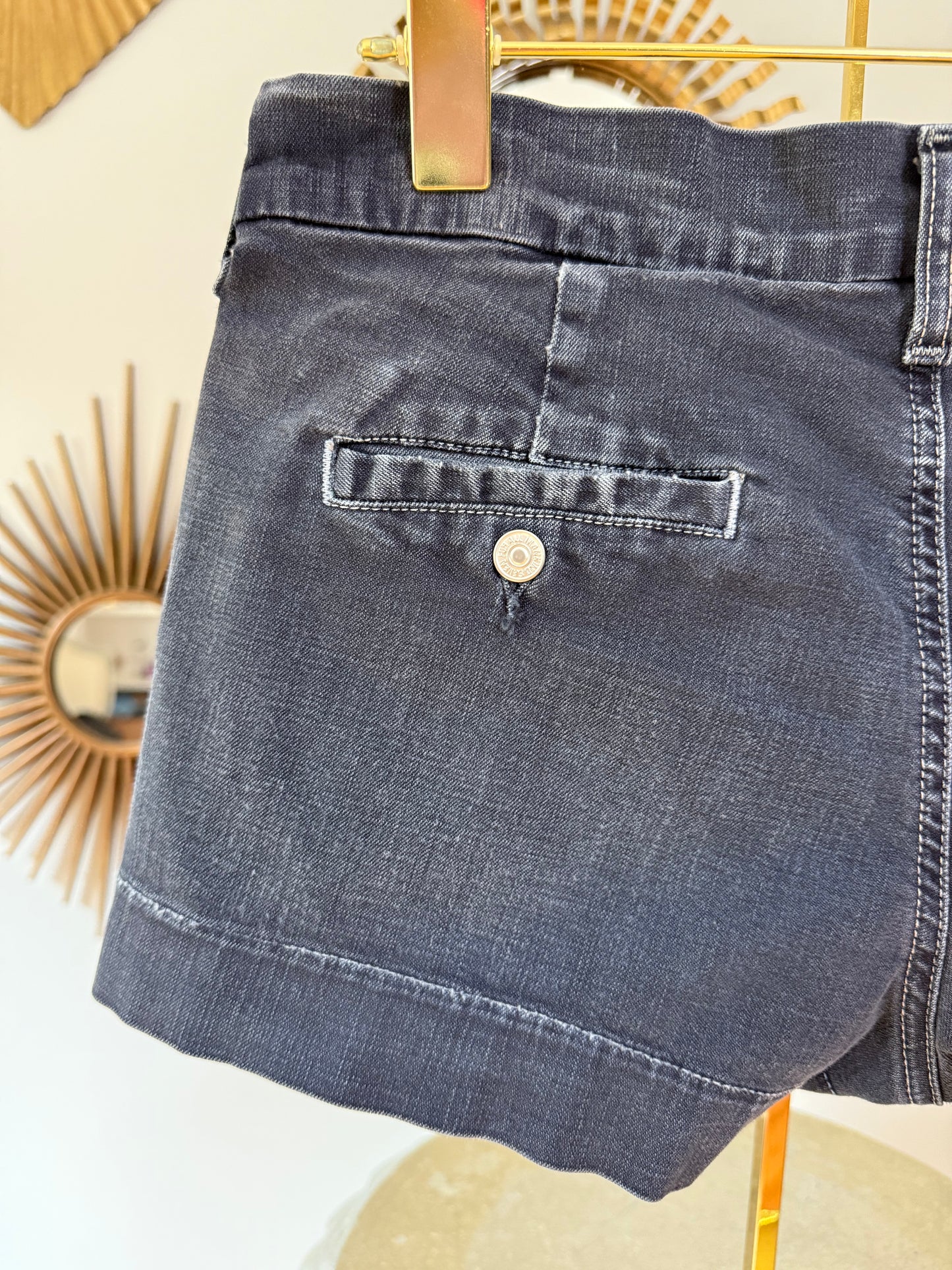 7 For All Mankind - Blue Denim Shorts