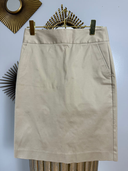 Calvin Klein - Beige Pencil Skirt