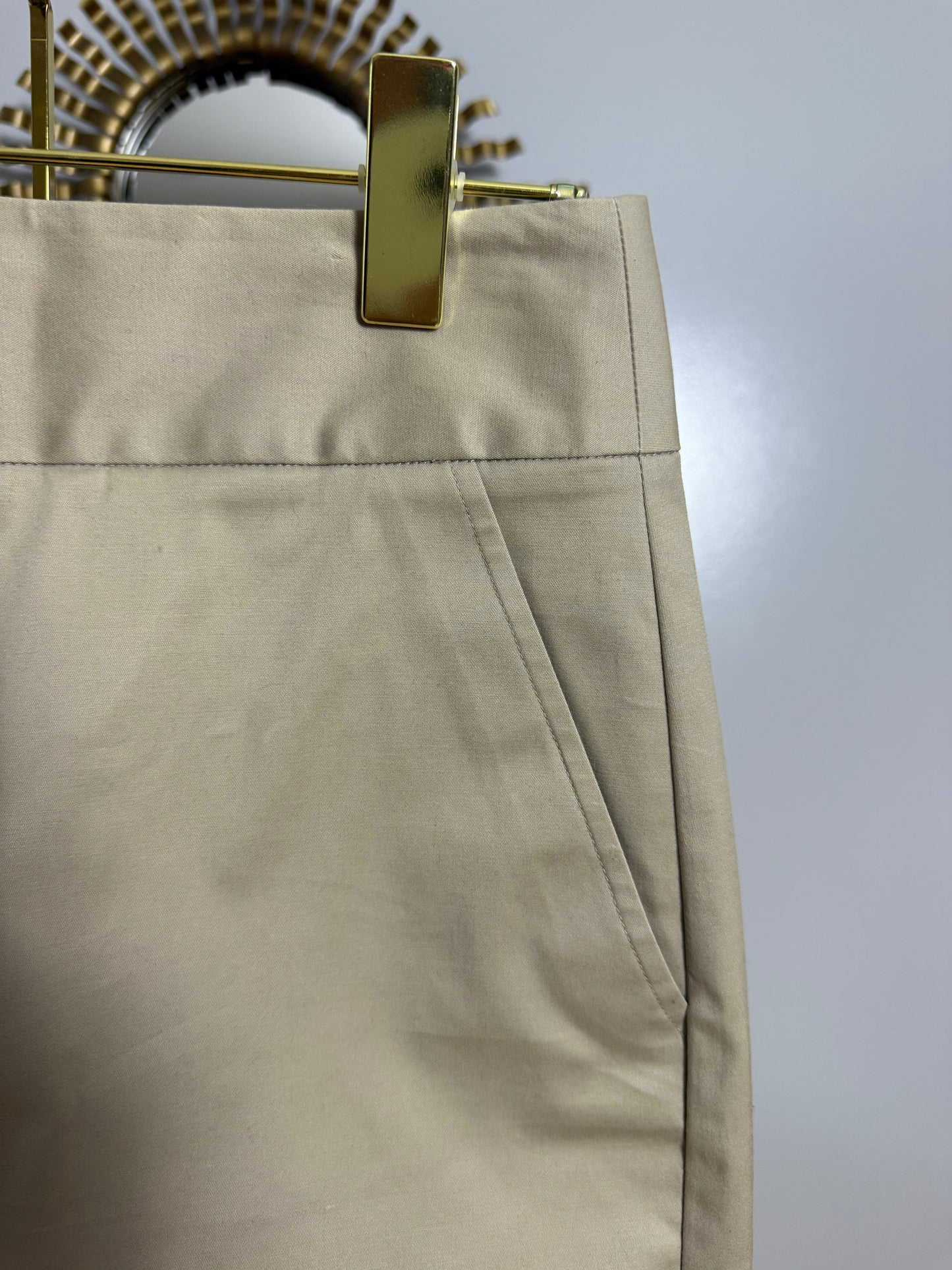 Calvin Klein - Beige Pencil Skirt