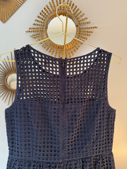 Banana Republic- Blue Peplum Top