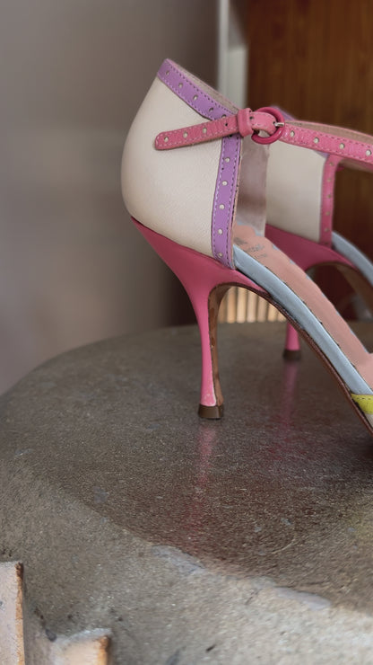 MOSCHINO - Pastel Cheap & Chic Vintage Heels